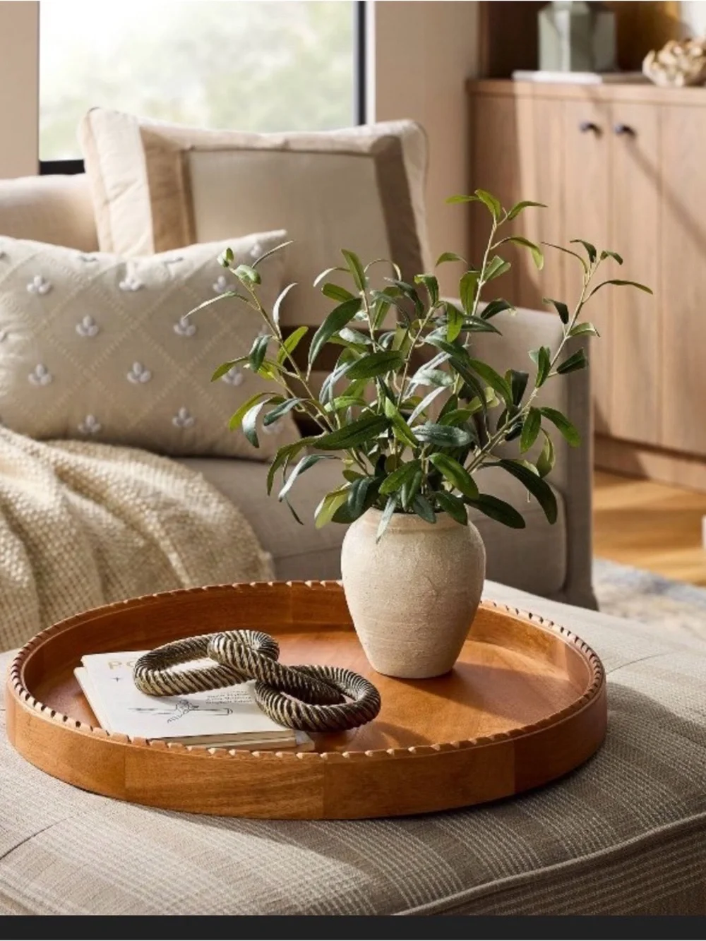 Olive Leaf Arrangement - Threshold™ designed with Studio McGee NWT